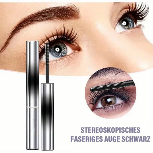 🔥🔥Jetzt bestellen: 3 kaufen, 3 gratis bekommen🔥 Schlanke, wellenförmige kleine Stahlrohr-Wasserfest-Natur-Mascara