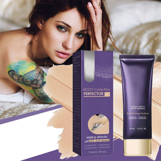 ✨✨Kaufen Sie 1 und erhalten Sie 1 Make-up-Pinsel gratis✨Body Coverage Perfector - Wasserfestes, leichtes und makelloses Körper-Make-up