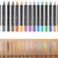 💥Heißer Verkauf - 49% RABATT💥15 Farben Highlighter Lidschatten Stift wasserfest Glitzer Augen Make-up Eyeliner Stift-2