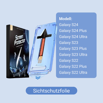 Schablonenschutzfilm für Samsung