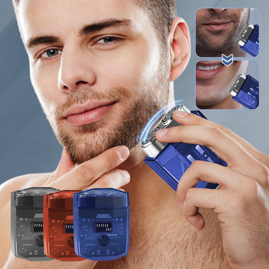 🔥🔥Jetzt bestellen und 50 % Rabatt sichern🔥Transparenter elektrischer Mini-Rasierer mit geringem Rauschen🔥