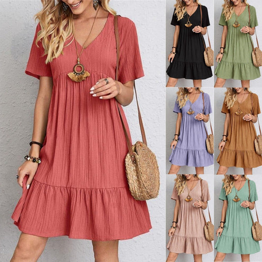 👚💃Sommer Hot 50 % Rabatt auf 💥 ein Spitzenkleid mit lockerer Taille