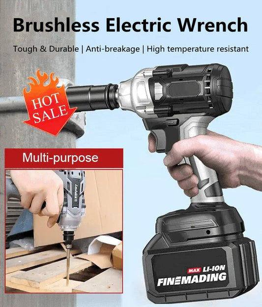 🔥Hot Sale🔥Ultra Powerful Torque Brushless Electric Wrenches🔥Free shipping🔥