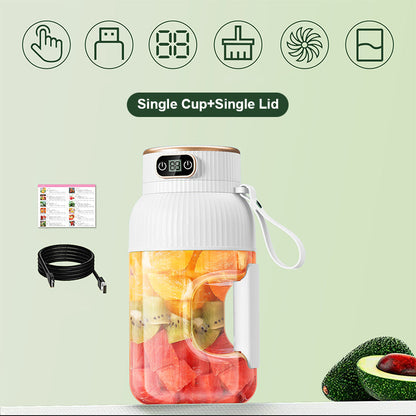 Sommer Heißer Verkauf ❄️Multifunctional Tragbare Saftpresse Tasse mit Digitalanzeige（Ab 50% Rabatt）