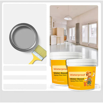 🎁Zeitlich begrenztes Angebot Kaufen Sie 2 und erhalten Sie 1 gratis. 11 Euro pro Fass🎁🎁Wasserfeste Epoxid-Bodenfarbe auf Wasserbasi