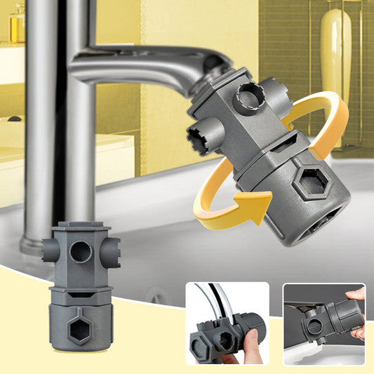 ⏳Begrenzte Zeit 50% Rabatt（Sonderangebot: Kaufen Sie 3 und erhalten Sie 3 gratis）💥All-in-One-Schlüssel-Werkzeugsatz für Wasserhähne