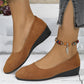 🎀2025 Nieuwe aankomst🎀Elegant Lightweight Anti-Slip Low Heel Wedge Shoes Jetzt bestellen und 50 % Rabatt sichern