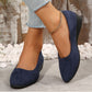 🎀2025 Nieuwe aankomst🎀Elegant Lightweight Anti-Slip Low Heel Wedge Shoes Jetzt bestellen und 50 % Rabatt sichern