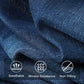 👖Maximal 50 % Rabatt!🏆High Rise Cargo Wide-Leg Stretch-Jeans für Damen