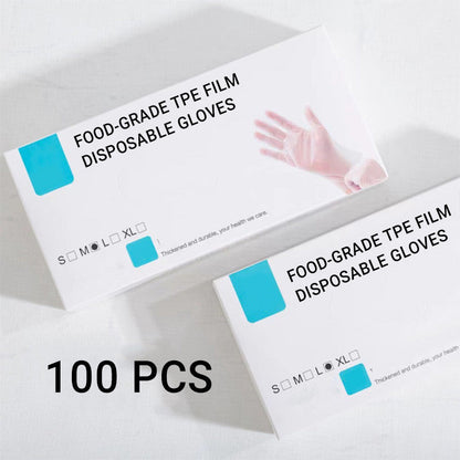 🔥🔥Sonderangebot zum 1. Mai Jetzt bestellen: 3 kaufen, 3 gratis bekommen🔥 Lebensmittelechte transparente verstärkte Einweghandschuhe