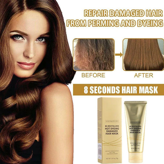 ⏳Begrenzte Zeit 50% Rabatt💥8-Sekunden-Revitalisierende Haarmaske für trockenes und strapaziertes Haar