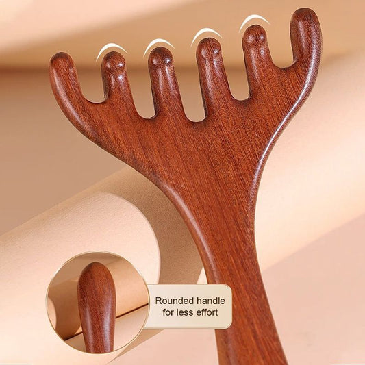 🔥Maifeiertags-Sonderangebot: Kaufen Sie 3 und erhalten Sie 3 gratis🔥🔥 Meridian-Massagekamm mit sechs Krallen