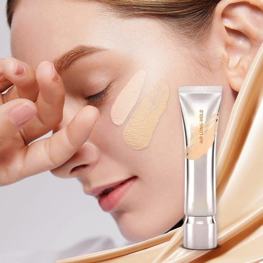 🔥 50% de réduction le dernier jour 🔥Fond de teint durableCouverture naturelleMaquillage invisibleMélange légèrement les peaux sèches et grasses